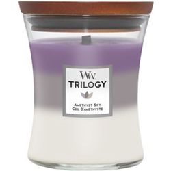 Woodwick Trilogy Geurkaars Medium Amethyst Sky