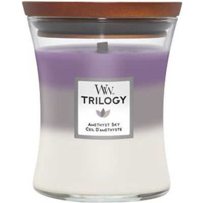 Trilogy Geurkaars Medium Amethyst Sky  Woodwick