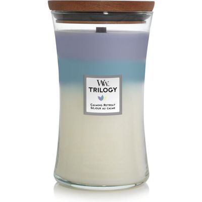 Trilogy  Geurkaars Large Calmin Retreat  Woodwick