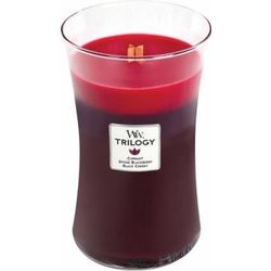 Woodwick Trilogy Geurkaars Large Ripened Berries