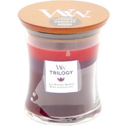 Woodwick Trilogy Geurkaars Medium Sun Ripened Berries