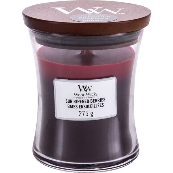 Woodwick Trilogy Geurkaars Medium Sun Ripened Berries