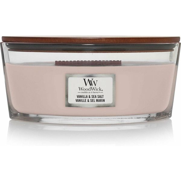 Woodwick Geurkaars Ellipse Vanilla & Sea Salt