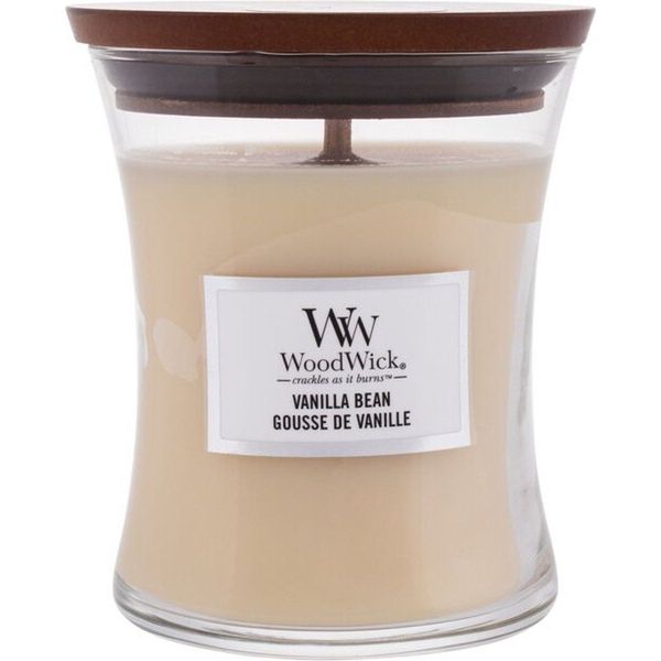 Woodwick Geurkaars Medium Vanilla Bean