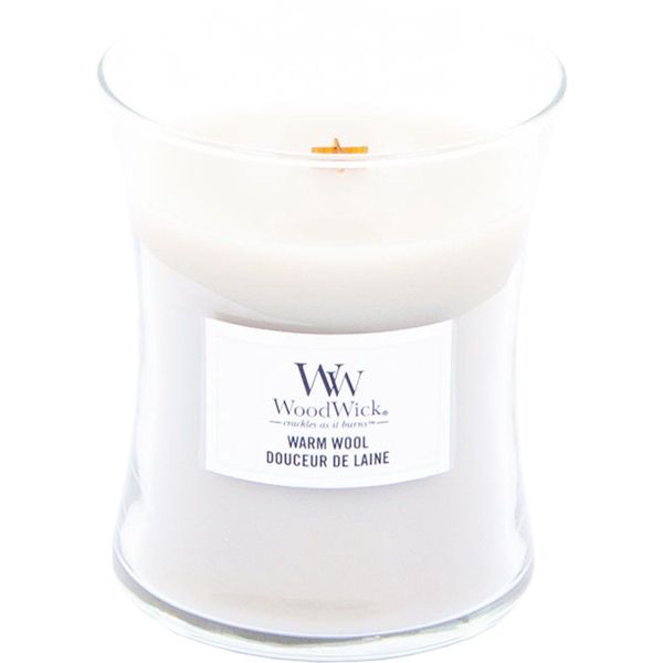 Woodwick Geurkaars Medium Warm Wool 