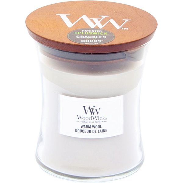 Woodwick Geurkaars Medium Warm Wool 