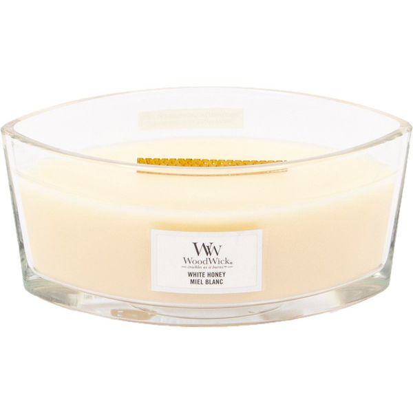 Woodwick Geurkaars Ellipse White Honey