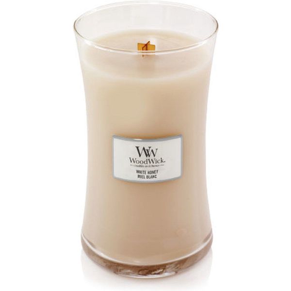 Woodwick Geurkaars Large White Honey