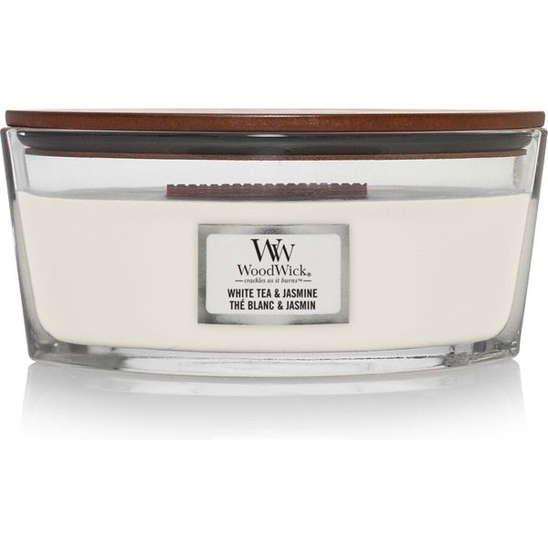 Woodwick Geurkaars Ellipse White Tea & Jasmine