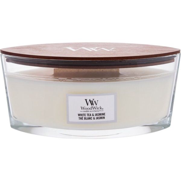 Woodwick Geurkaars Ellipse White Tea & Jasmine