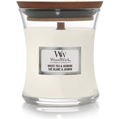 Geurkaars Mini White Tea & Jasmine  Woodwick