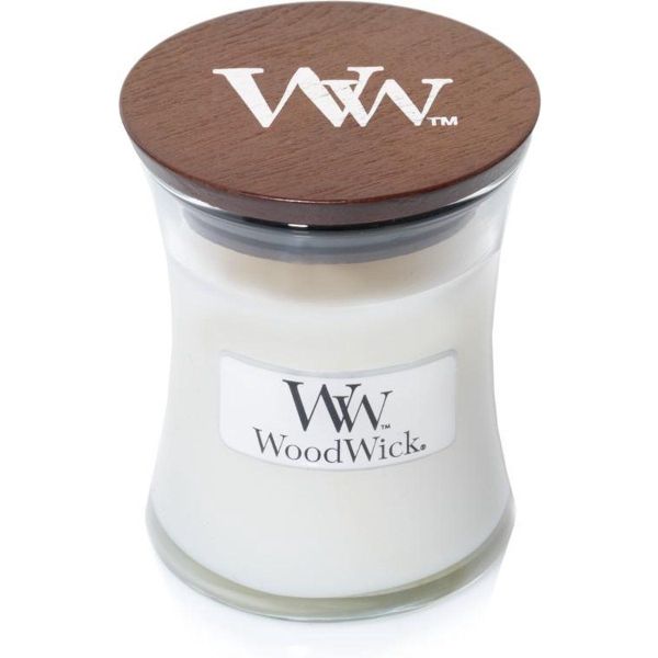 Woodwick Geurkaars Mini White Tea & Jasmine