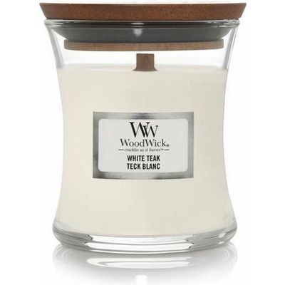 Geurkaars Mini White Teak  Woodwick