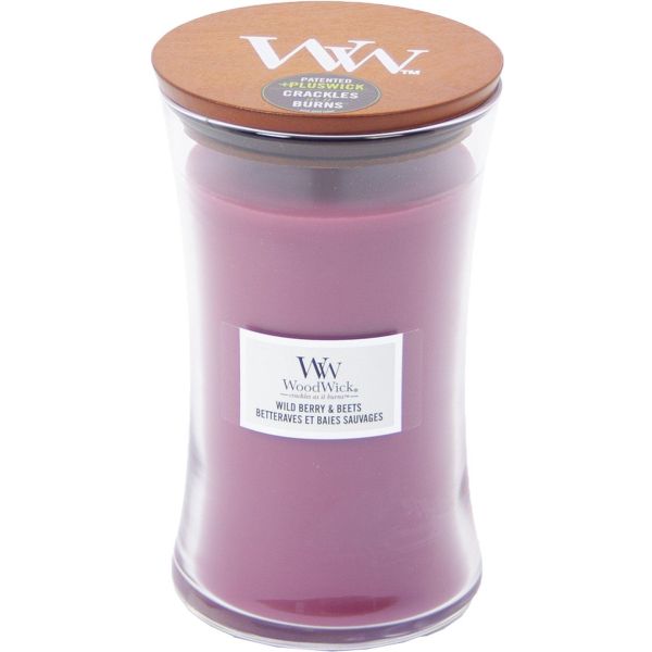 Woodwick Geurkaars Large Wild Berry & Beets