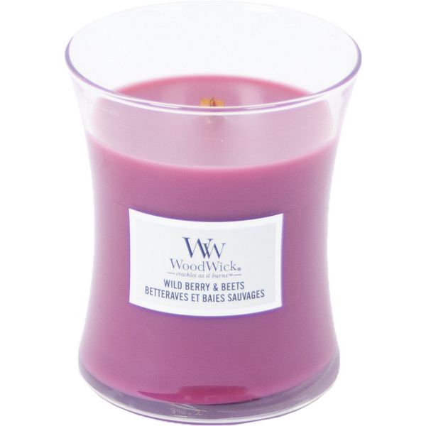 Woodwick Geurkaars Medium Wild Berry & Beets