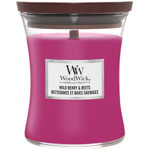 Woodwick Geurkaars Medium Wild Berry & Beets