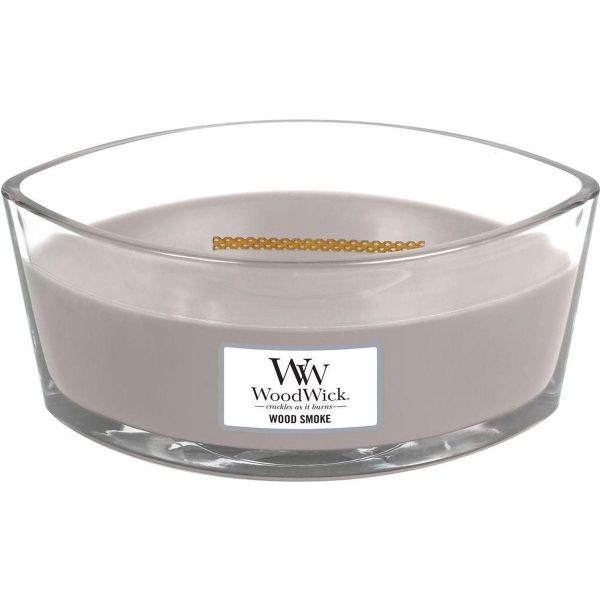 Woodwick Geurkaars Ellipse Wood Smoke