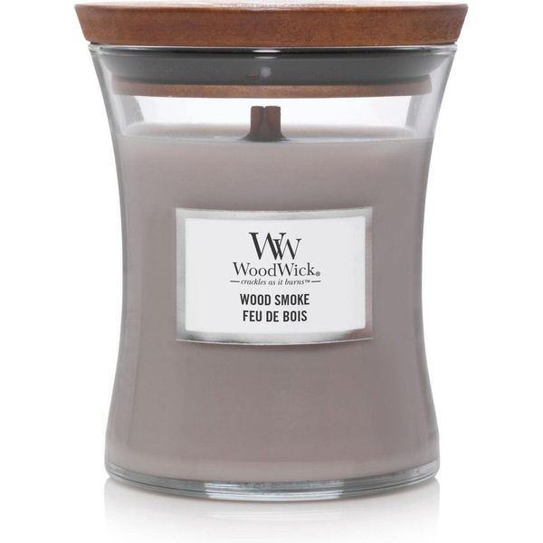 Woodwick Geurkaars Medium Wood Smoke