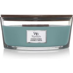 Woodwick Geurkaars Ellipse Evergreen Cashmere