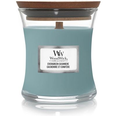 Geurkaars Mini Evergreen Cashmere  Woodwick