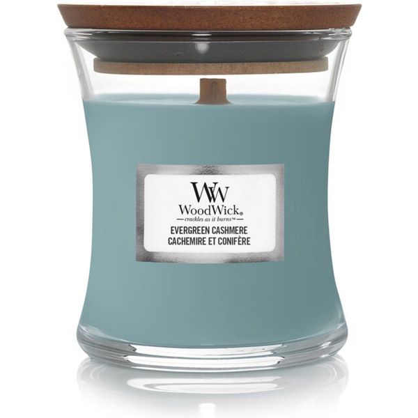 Woodwick Geurkaars Mini Evergreen Cashmere