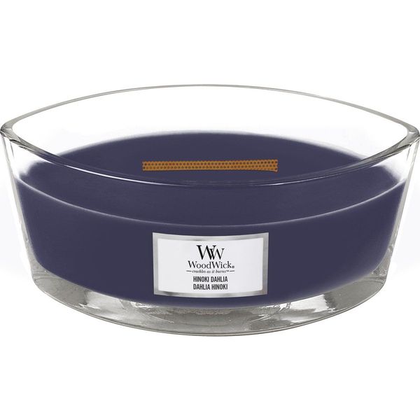 Woodwick Geurkaars Ellipse Hinoki Dahlia