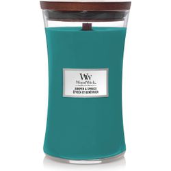 Woodwick Geurkaars Large Juniper & Spruce 