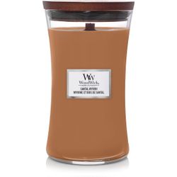 Woodwick Geurkaars Large Santal Myrrh