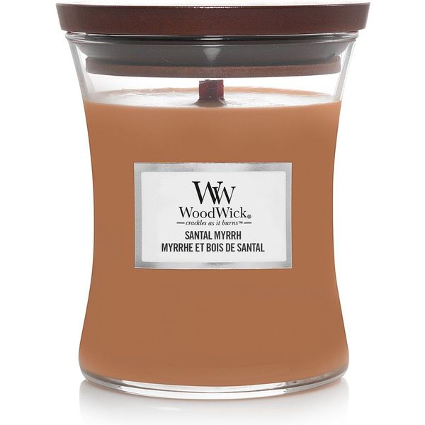 Woodwick Geurkaars Medium Santal Myrrh