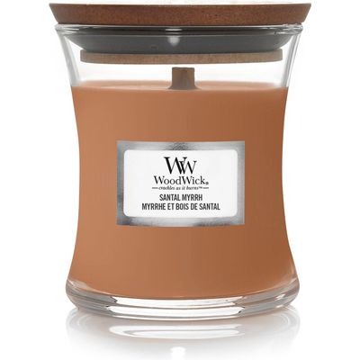 Geurkaars Mini Santal Myrrh  Woodwick