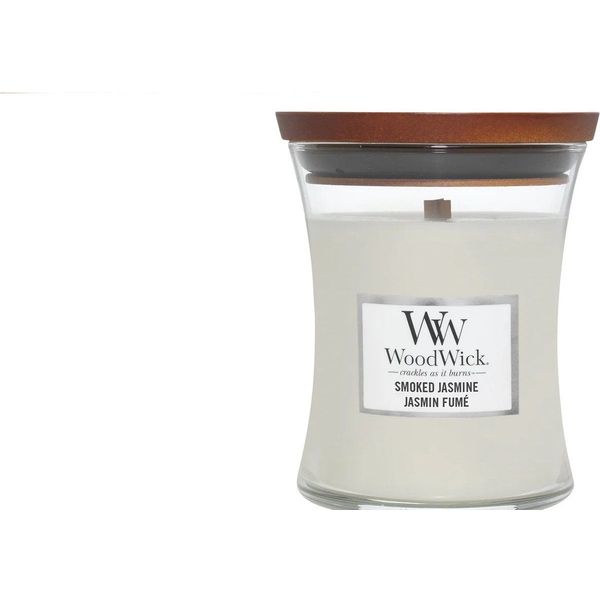 Woodwick Geurkaars Medium Smoked Jasmine