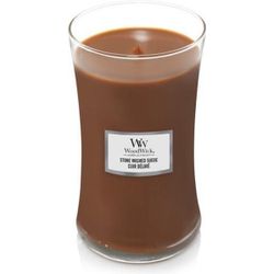 Woodwick Geurkaars Large Stone Washed Suede