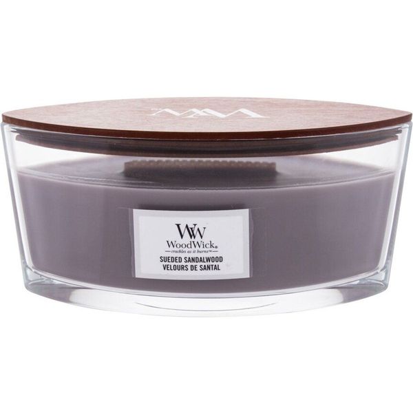 Woodwick Geurkaars Ellipse Sueded Sandalwood