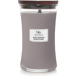 Woodwick Geurkaars Large Sueded Sandalwood