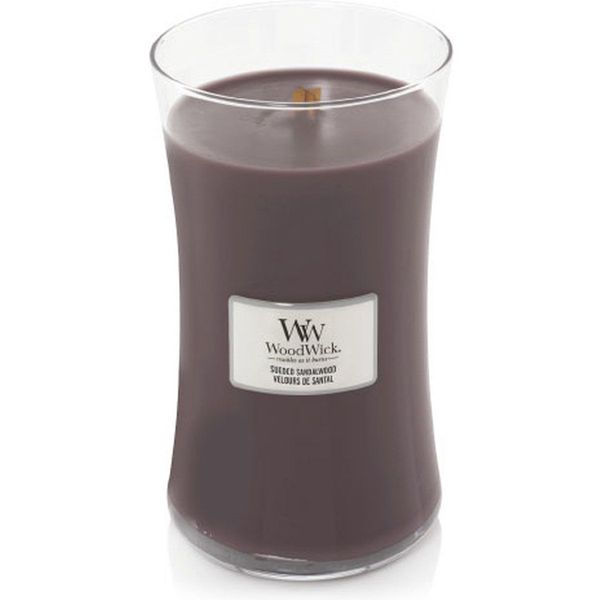 Woodwick Geurkaars Large Sueded Sandalwood