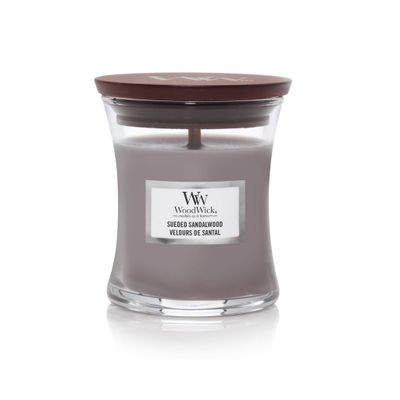 Geurkaars Mini Sueded Sandalwood  Woodwick