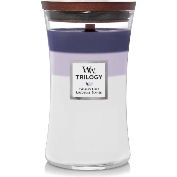 Woodwick Trilogy Geurkaars Large Evening Luxe