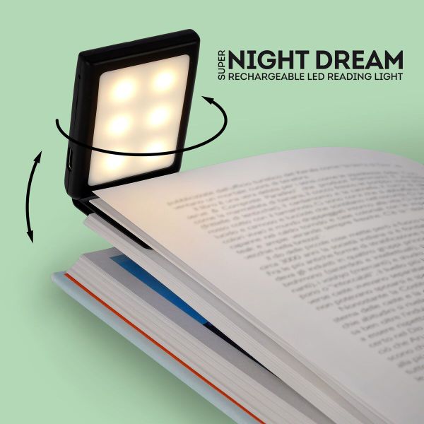 Super Night Dream Boekenleeslamp oplaadbare leeslamp  