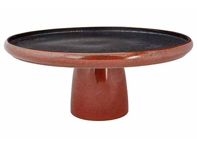 Elements Maroon Taartschotel D29xh12,5cm 