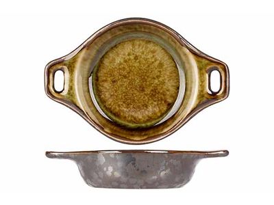 Elements Mineral Aperoschaaltje 9,4x6,6 Xh2,9cm - Met Handvaten