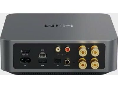 WiiM Amp, multiroom versterker, Space Grey, incl. Remote    