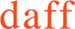 Daff