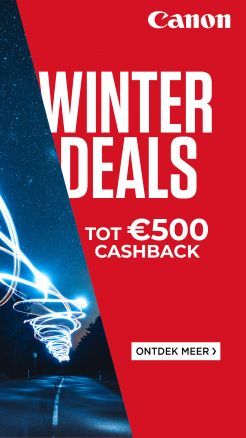 Canon Winter Deals: Tot €500 cashback