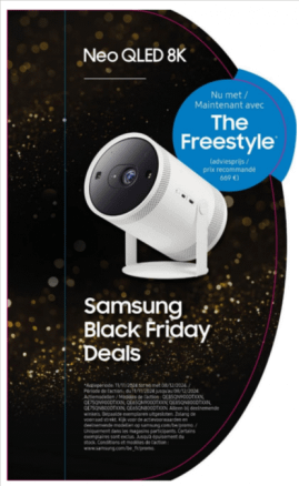 Samsung Neo QLed 8K TV 2024: The Freestyle 2nd Gen. gratis