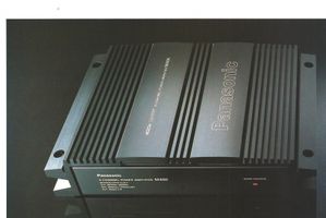 PANASONIC M400 CAR APLIFIER 2X200W  150,- Partikulier