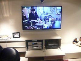 Idem voorgaande meubel open.