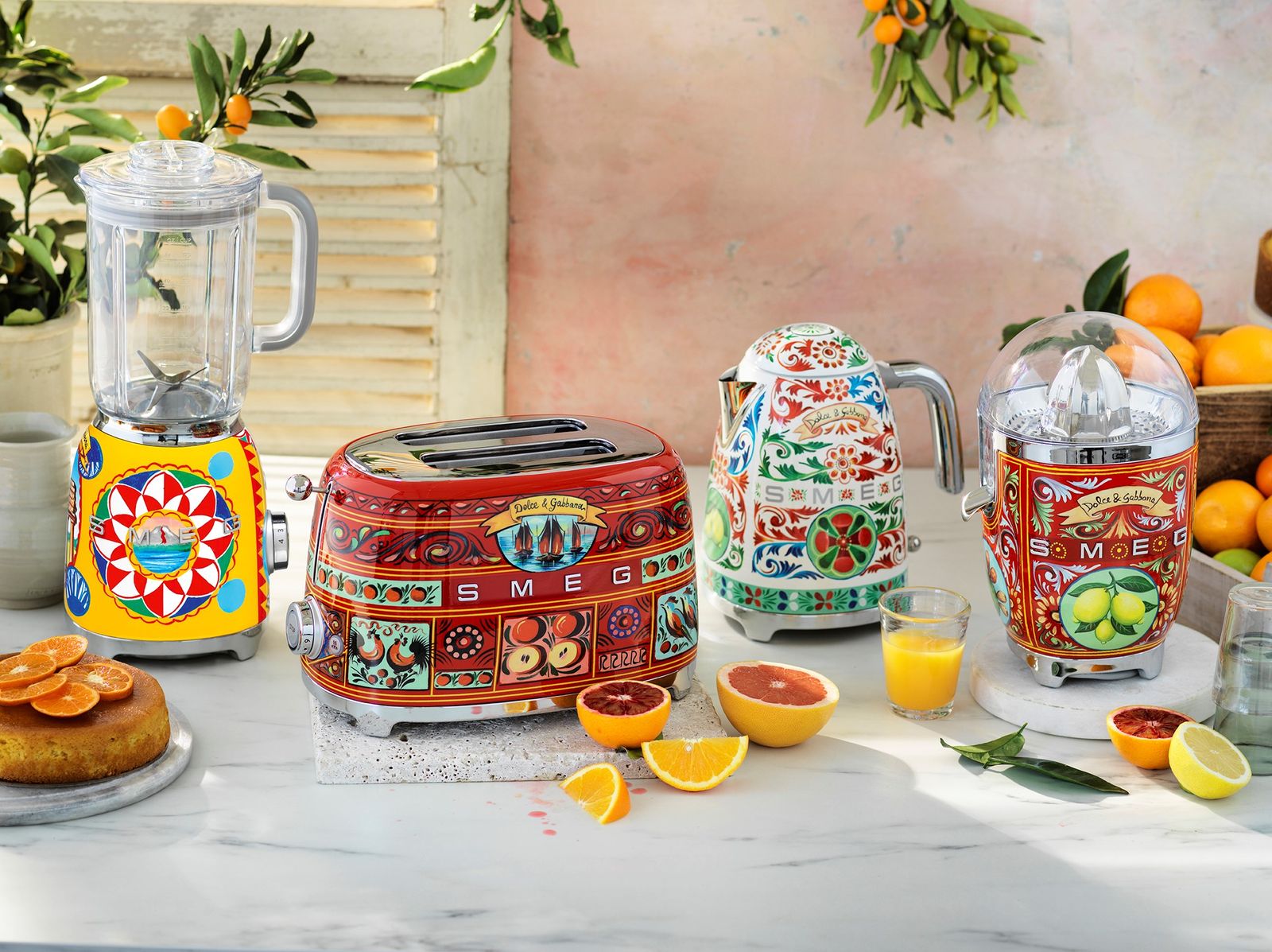 Smeg x Dolce & Gabbana Keukencollectie