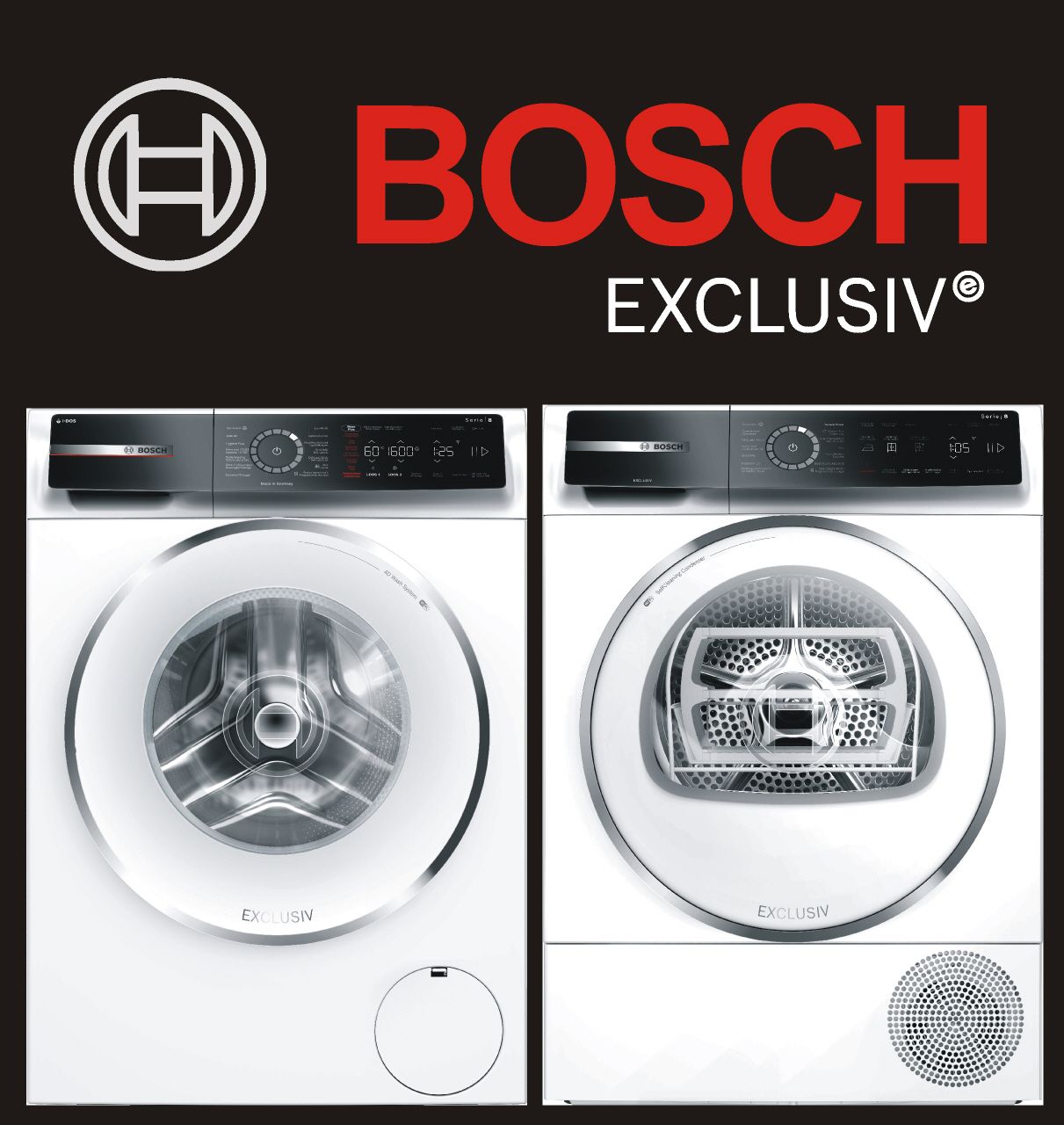 5 Jaar garantie op al onze Bosch EXCLUSIV toestellen